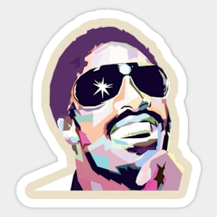 Stevie Wonder Wpap Sticker